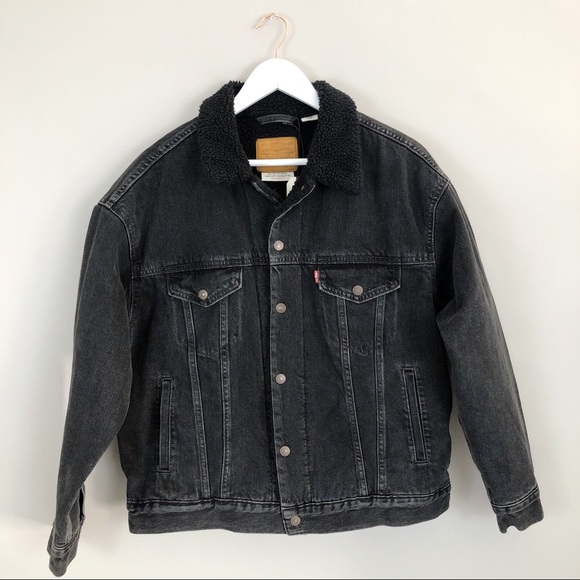 Levis Dad Sherpa Trucker Jacket 